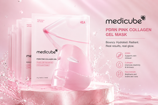 Salmon DNA PDRN Pink Collagen Gel Mask (4 Pack)